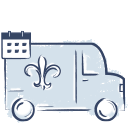 a delivery truck