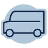 Free Delivery Truck Icon, value prop