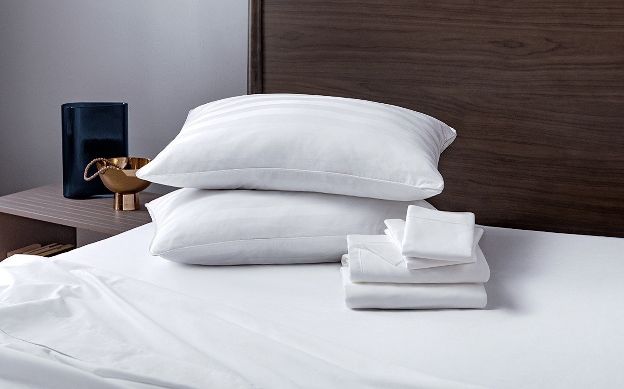 SF pillows and sheets