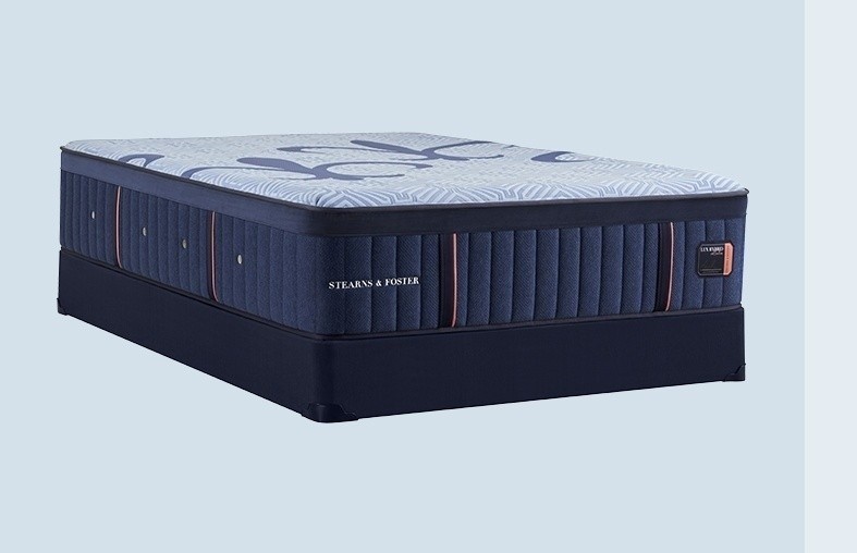 Lux Hybrid mattress on a foundation