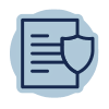 icon of a document with shield